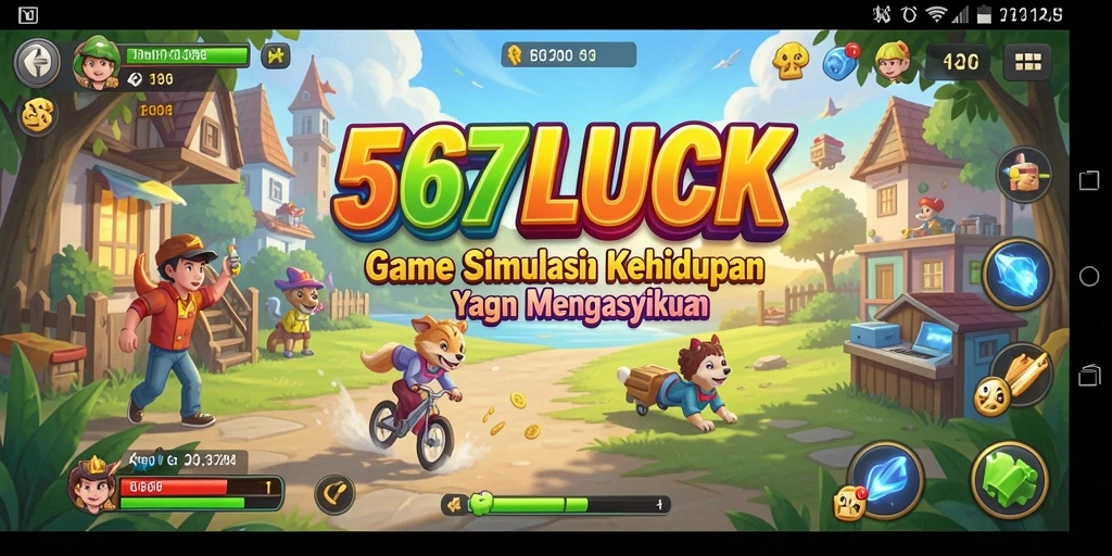 Tampilan gameplay <strong>567LUCK</strong> yang mengasyikkan dan interaktif.