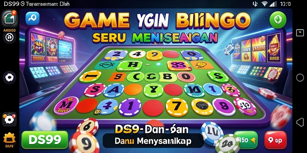 Tampilan gameplay Bingo yang menarik dan interaktif.