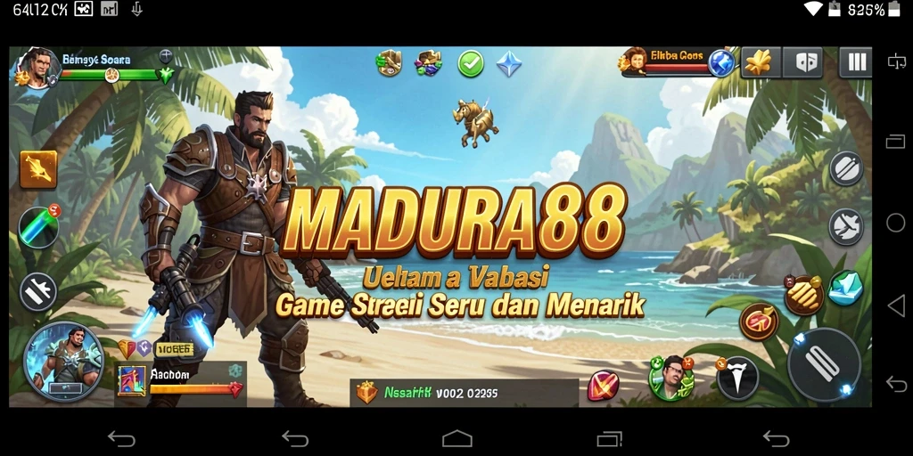 Tampilan gameplay seru MADURA88 dengan strategi mendebarkan.