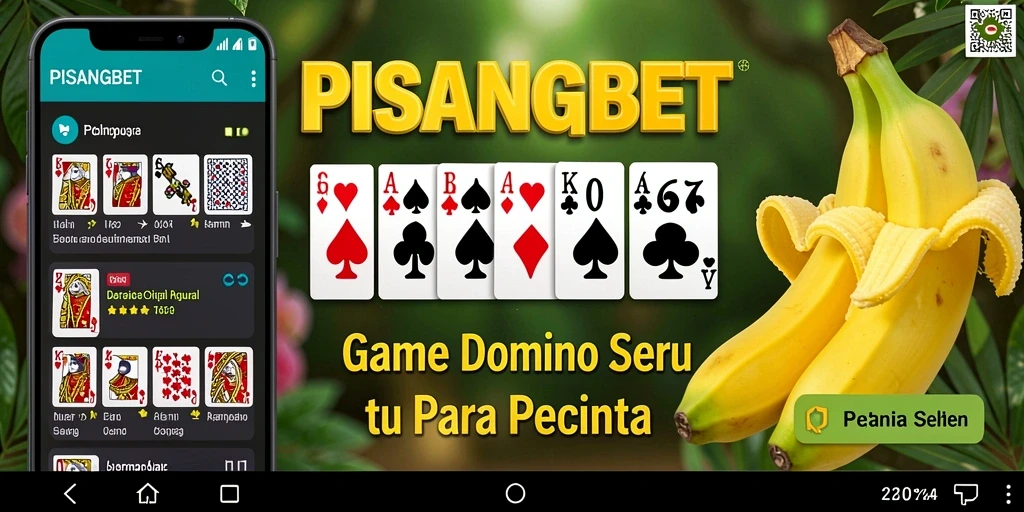 Tampilan gameplay seru PISANGBET dengan interaksi permainan Domino.