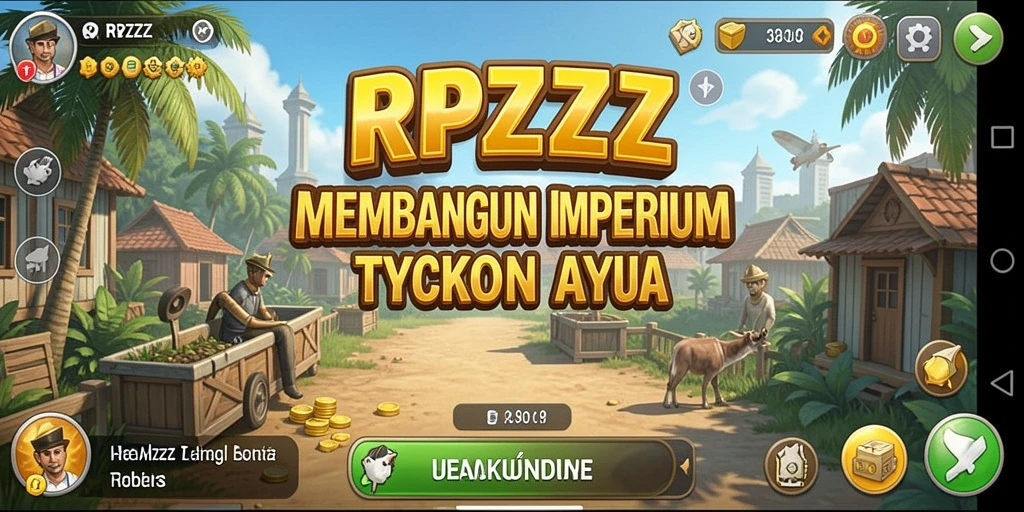 Tampilan gameplay RPZZZ yang menarik dan interaktif.