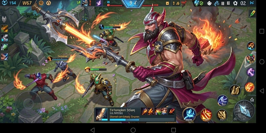Gameplay seru dan kompetitif dalam W67.